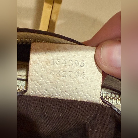 Gucci Beige Monogram Min Charmy Hobo Shoulder Bag-please read for condition - Picture 12 of 12